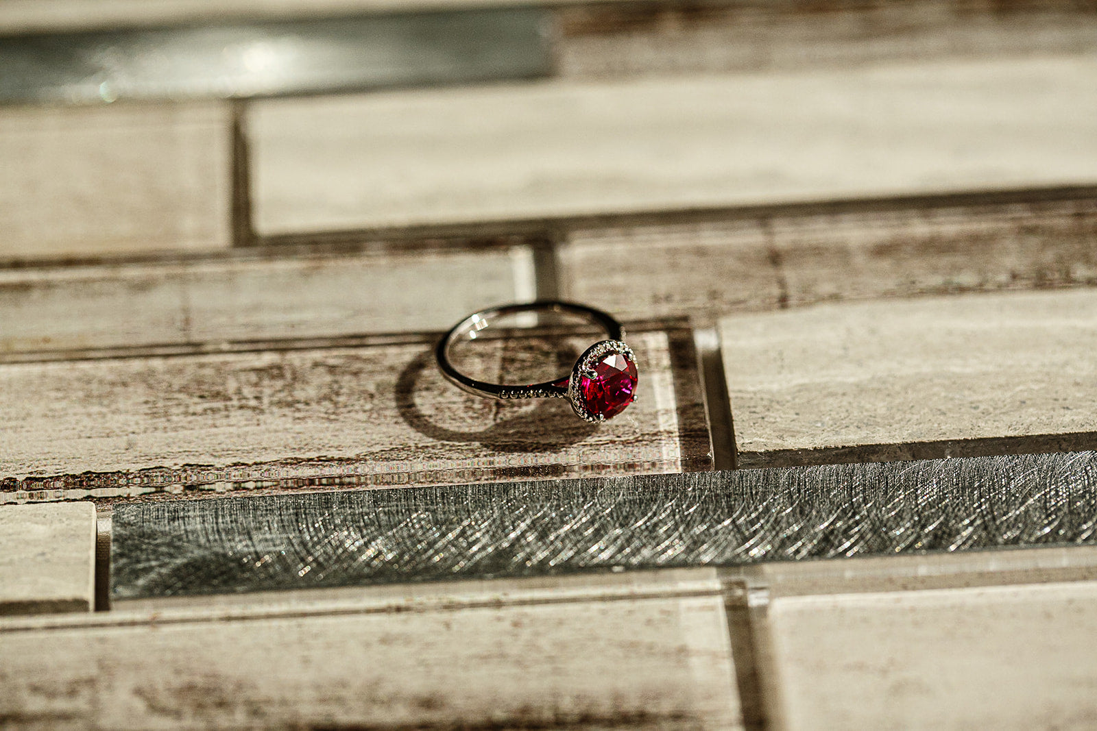 Halo Style Engagement Ring