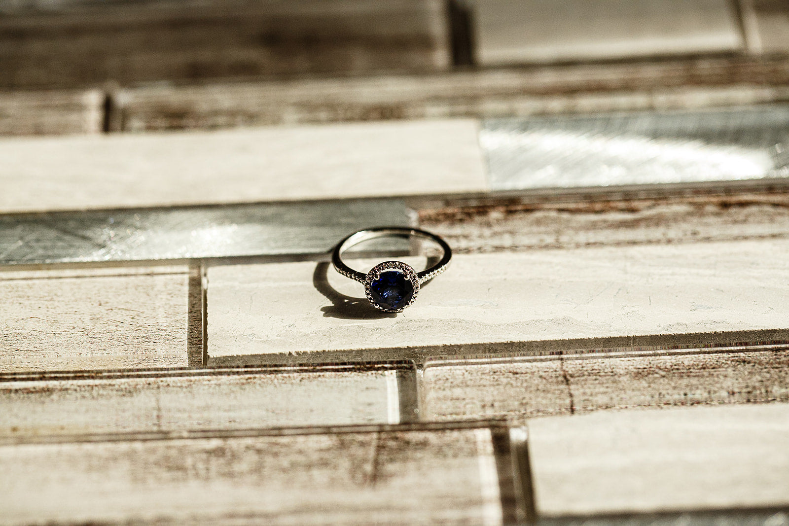 Halo Style Engagement Ring