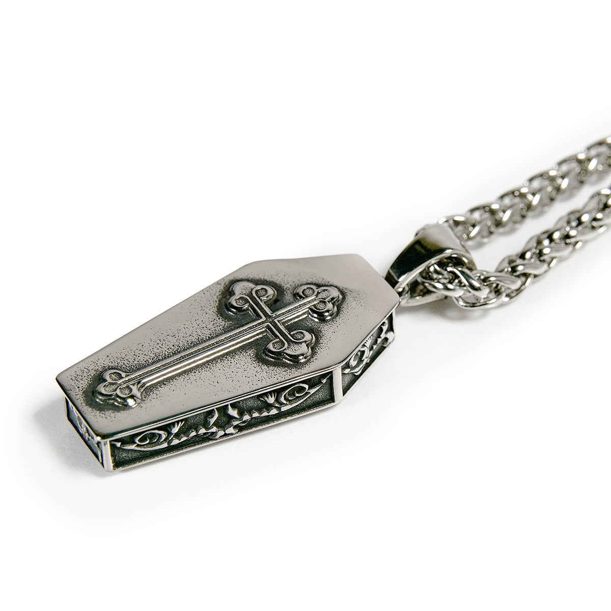 Skeleton Coffin Pendant