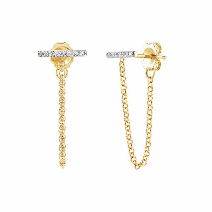 Bar Drop Earrings