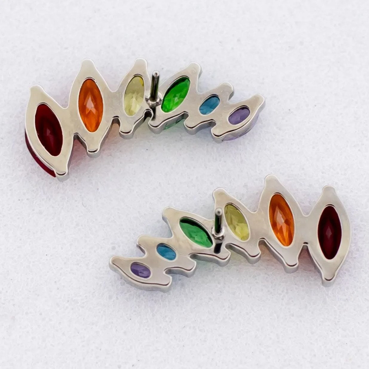 Rainbow Climber Earrings