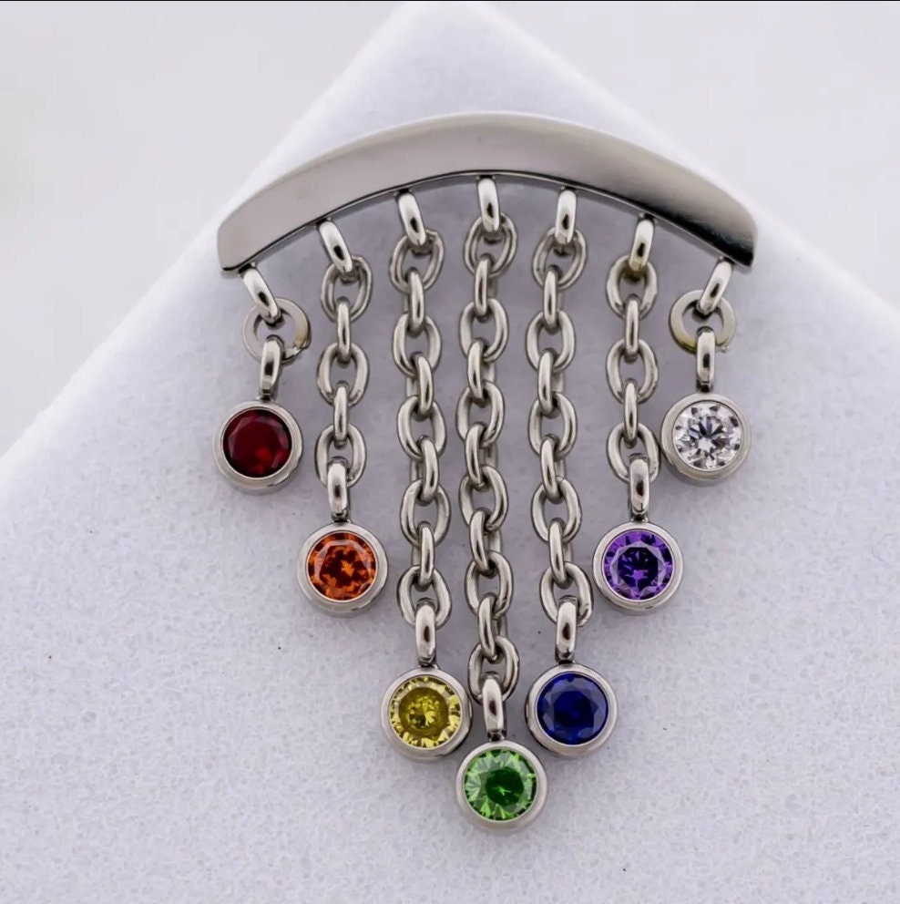 Hidden Helix Pride Earrings
