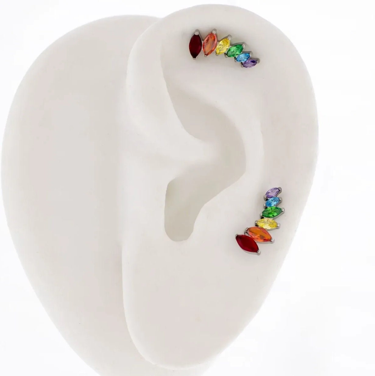Rainbow Climber Earrings