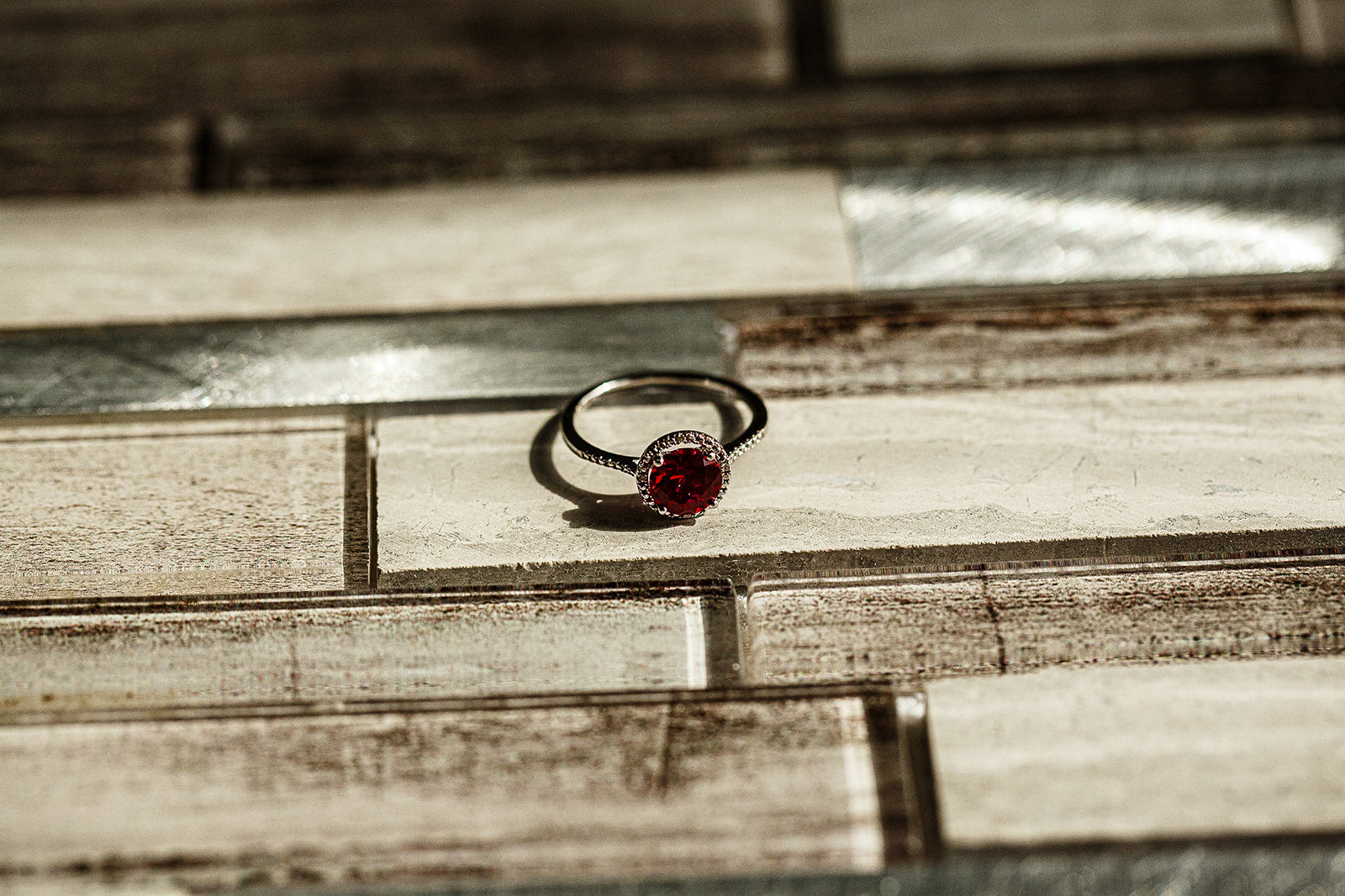 Halo Style Engagement Ring